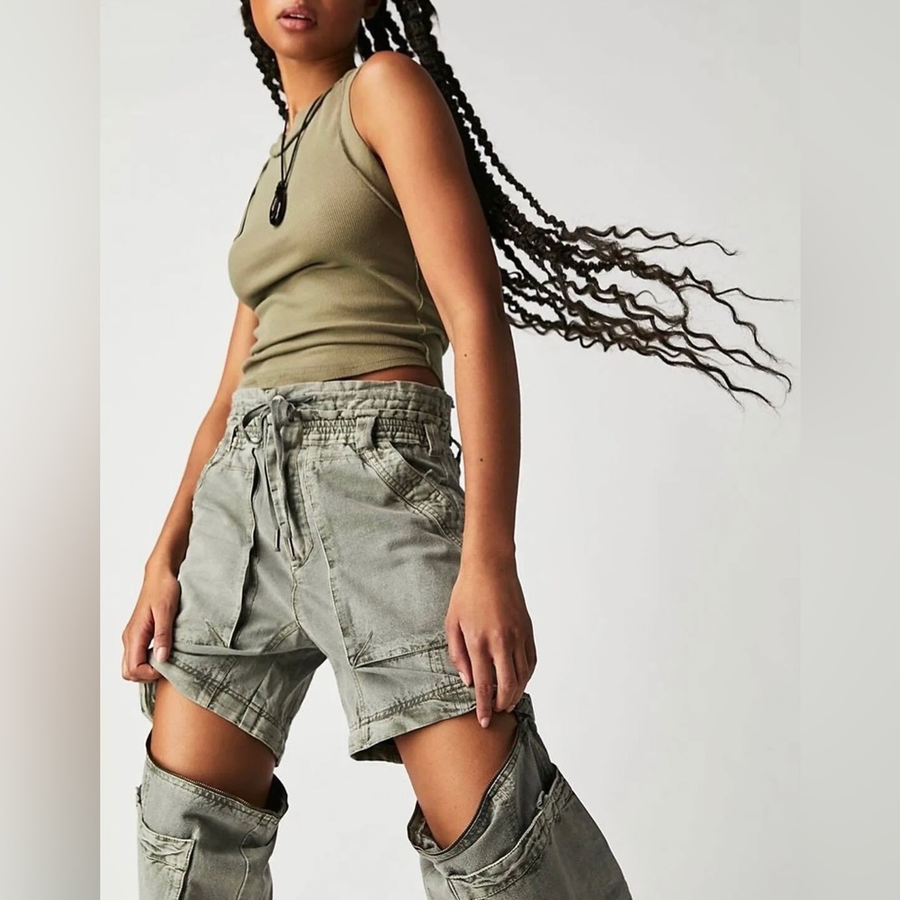 SOLD Free People Wind Drift Convertible Pants XS - Picture 1 of 7